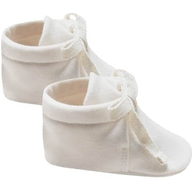 Quincy Mae Baby Booties | Ivory