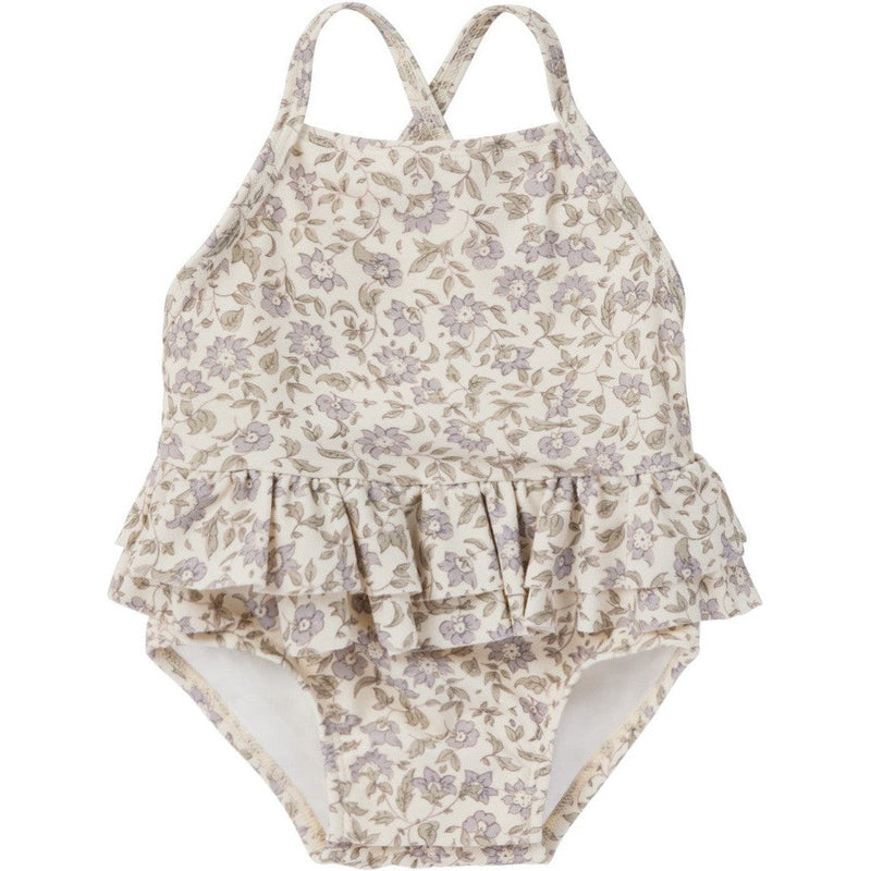 Quincy Mae Ruffled One-Piece Swimsuit | French Garden
