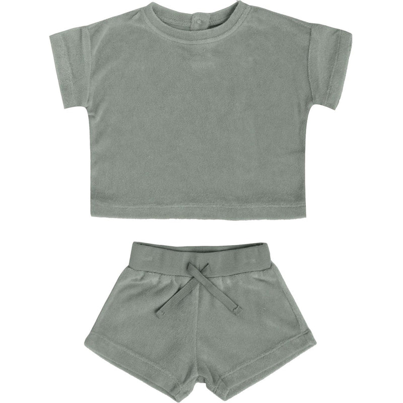 Quincy Maeterry Tee & Shorts Set | Sea Green