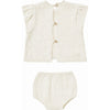 Quincy Mae Penny Knit Set | Ivory