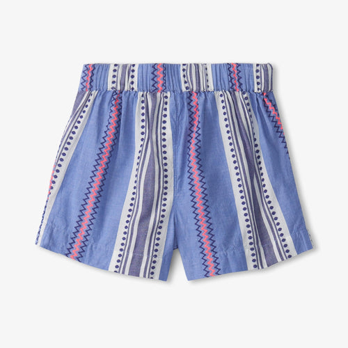 Hatley Boho Stripe Paper Bag Shorts