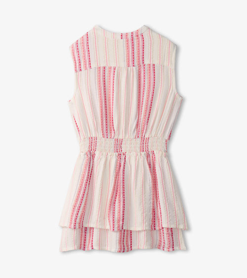 Hatley Ribbon Stripe Smocked Waist Dress