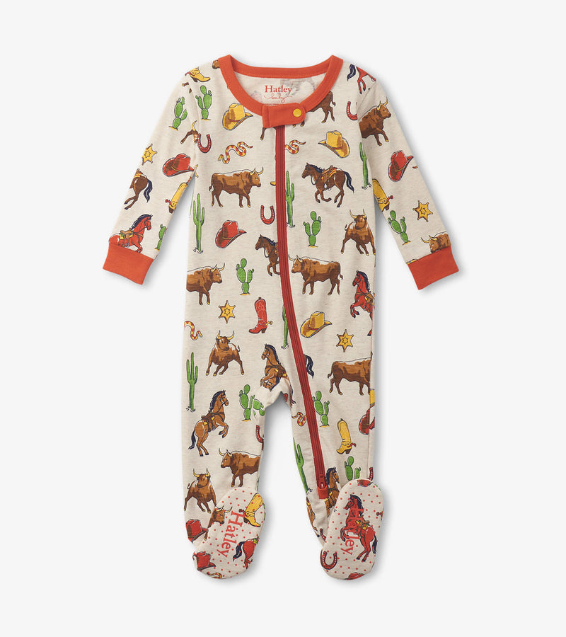Hatley Vintage Rodeo Cotton Footed Coverall
