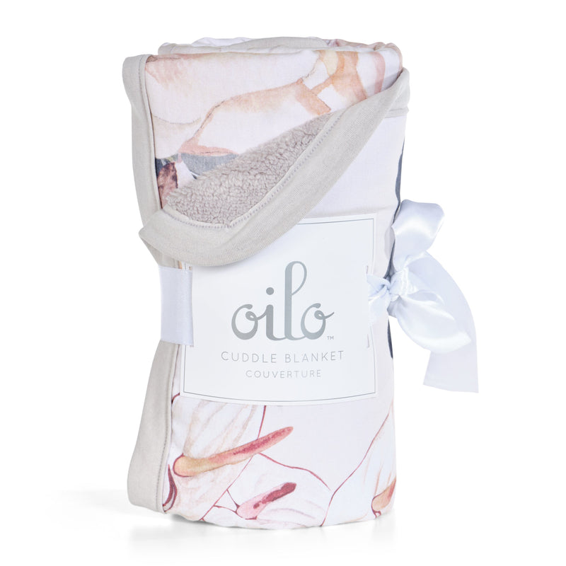 Oilo Vintage Bloom Cuddle Blanket