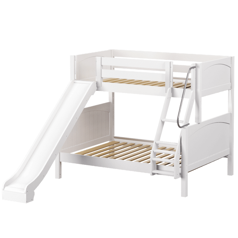 Maxtrix Twin Over Full Medium Bunk Bed + Slide – Crib & Kids