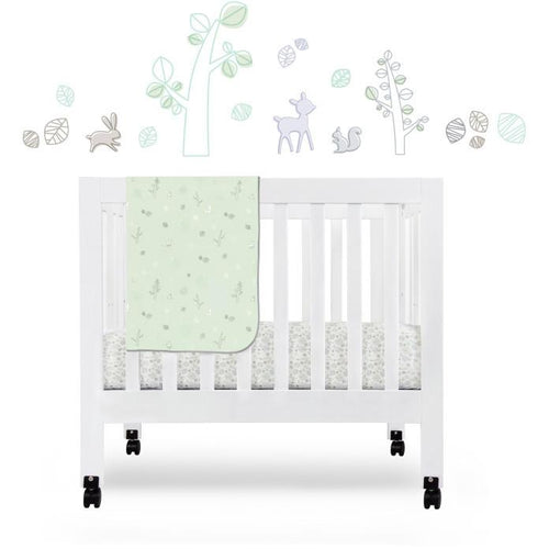 Babyletto Tranquil Woods Fitted Mini Crib Sheet