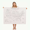 Gathre Tapestry | USA Map