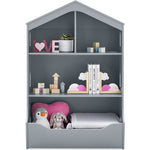 Delta Children Playhouse Bookcase with Toy Storage