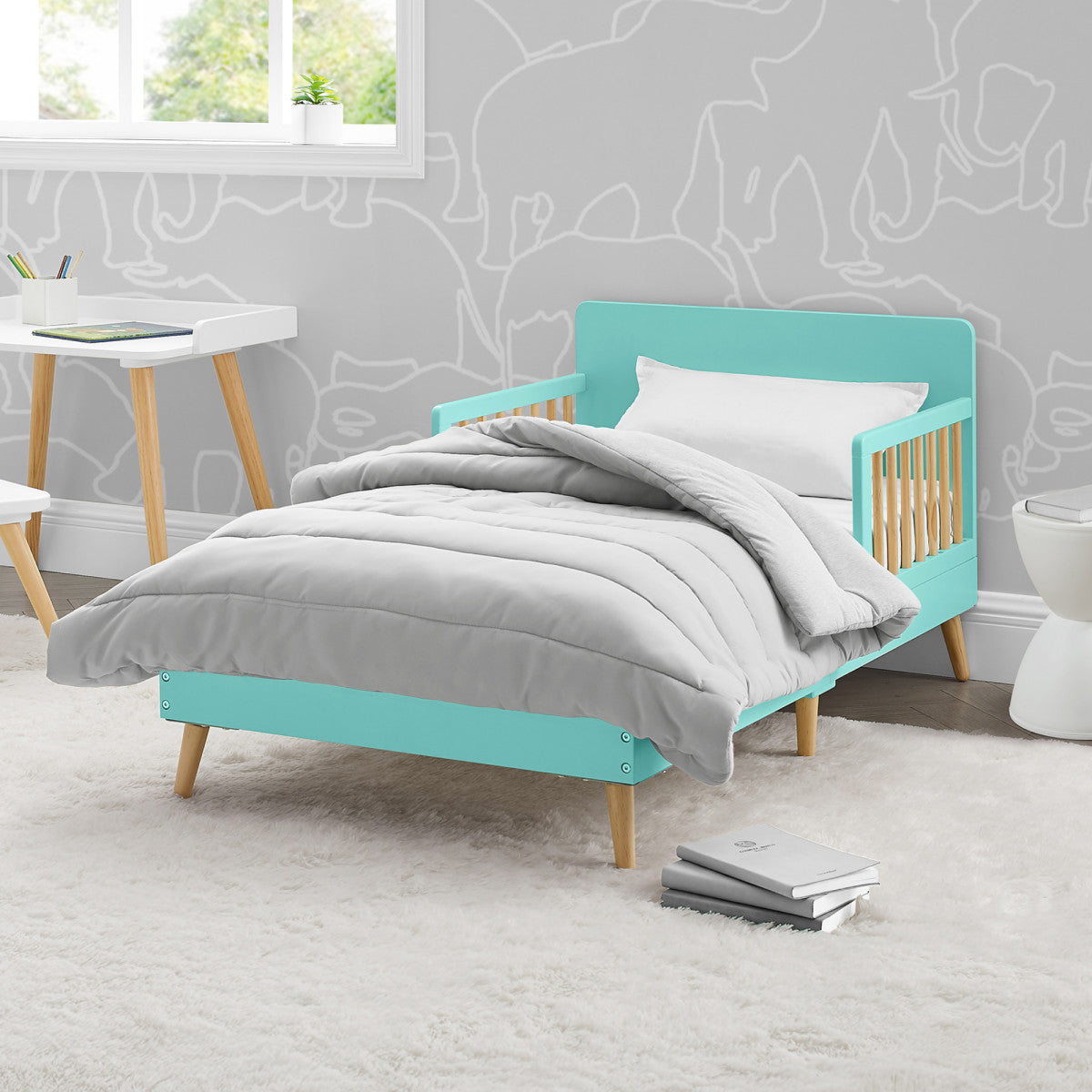 delta children toddler bed Delta Children Logan Wood Toddler Bed – Crib & Kids