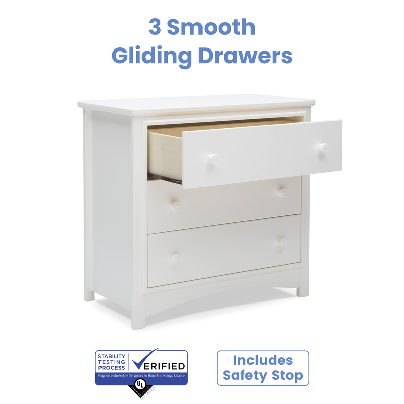 3 drawer dresser with changing top hot sale