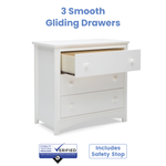 Delta Children Perry 3 Drawer Dresser With Changing Top RTA