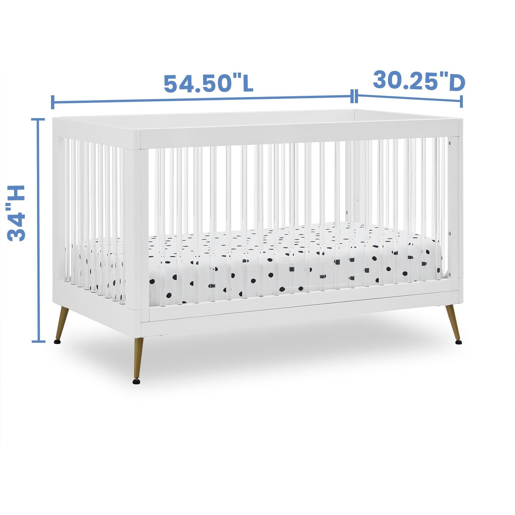 Delta wooden crib conversion rails sale