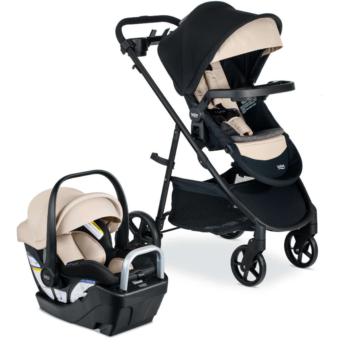 baby carrier stroller Britax Willow Brook S+ Travel System – Crib & Kids