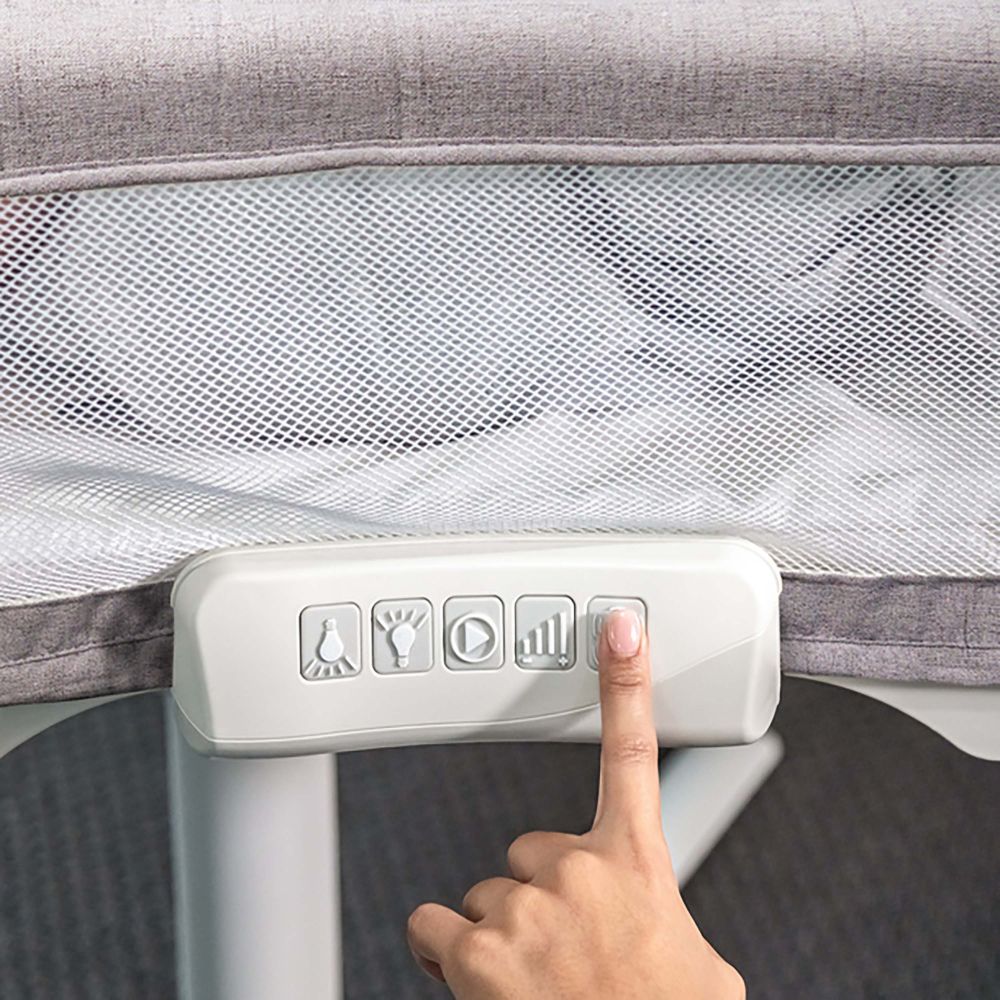 Halo Bassinest Luxe Gray Tweed – Crib Kids