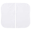 Halo Bassinest White Fitted Sheet Twin 2-Pack