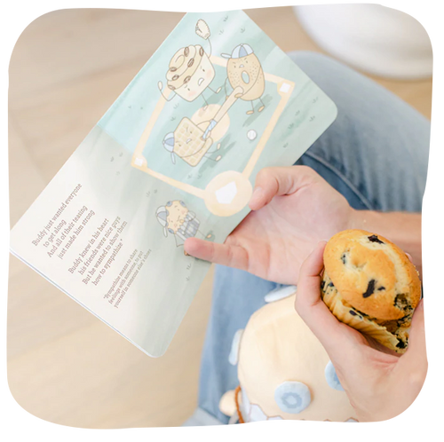 Snuggle Muffin Buddy Blueberry Book