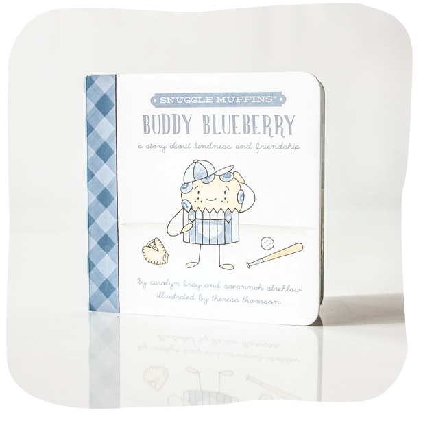 Snuggle Muffin Buddy Blueberry Book