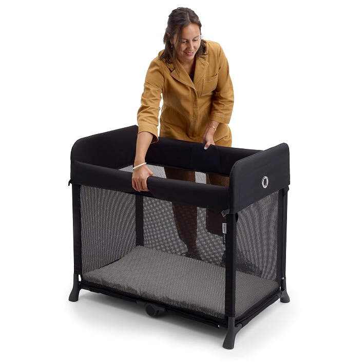 bugaboo stardust black Bugaboo Stardust Bassinet + Playard – Crib & Kids
