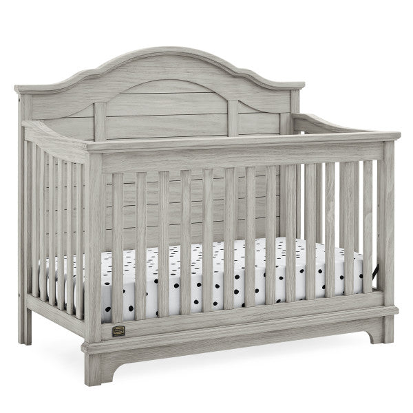 Delta Children- Asher 6-in-1 Convertible Crib with Toddler Rail – Crib & Kids