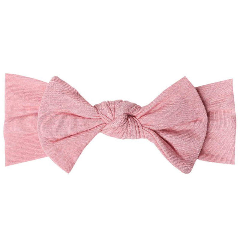 Copper Pearl Knit Headband Bow | Darling