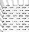 Sugar + Maple Personalized Crib Sheet - Repeating Name Horizontal