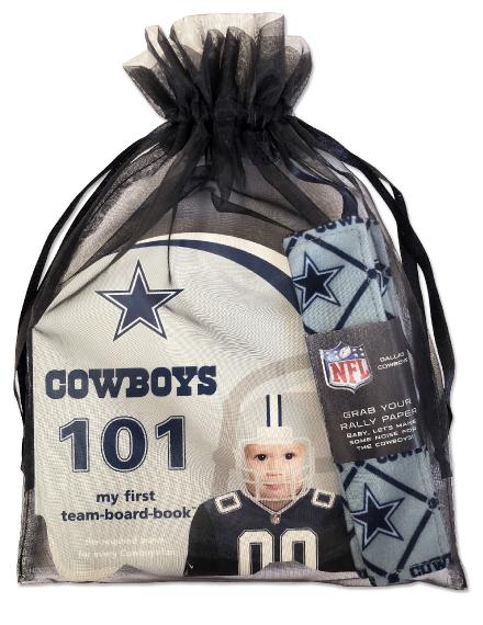 Michaelson Entertainment- Childrens Sports Board Books & Toys- Gift Set Dallas Cowboys