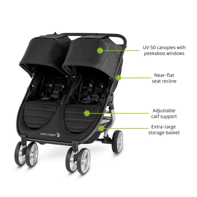 Garanti Forføre revidere Baby Jogger City Mini 2 Double Stroller – Crib & Kids