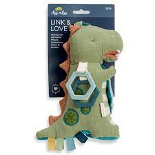 Bitzy Bespoke™ Link & Love Teething Activity Toy Dino