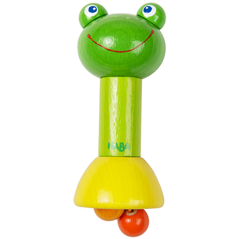 Haba Rod Clutching Toy - Frog