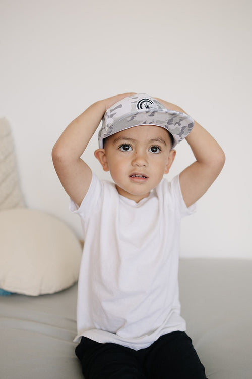Cash & Co.- White Camo Cap