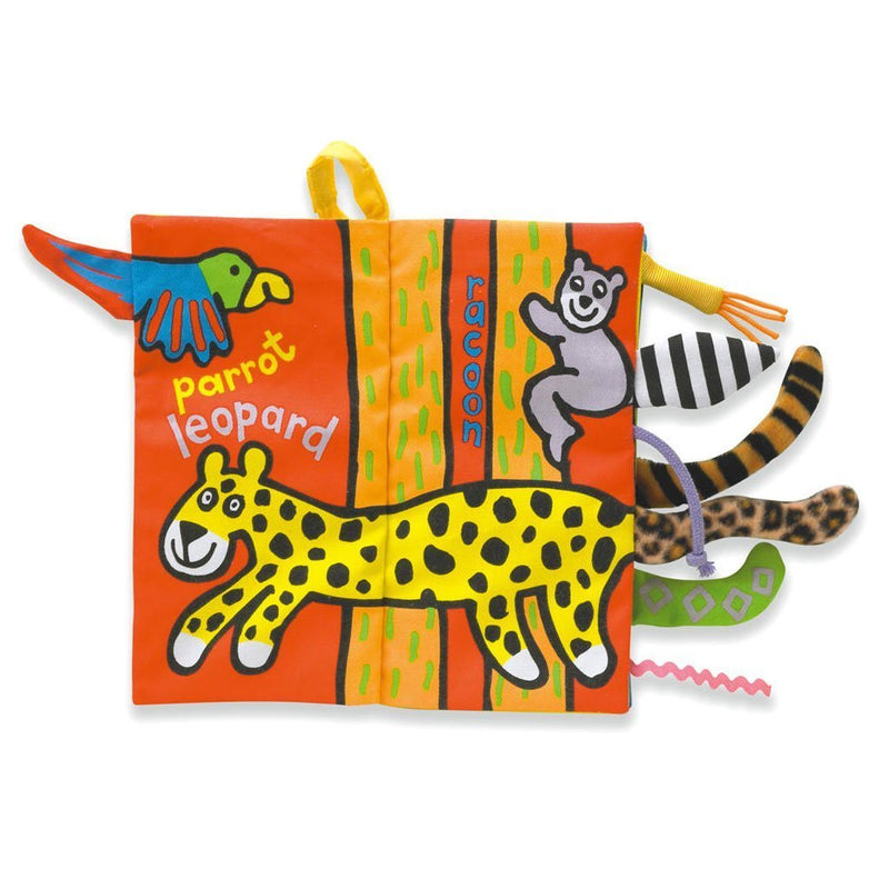Jellycat Jungly Tails Soft Book