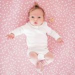 Copper Pearl Premium Knit Fitted Crib Sheet | Lucy