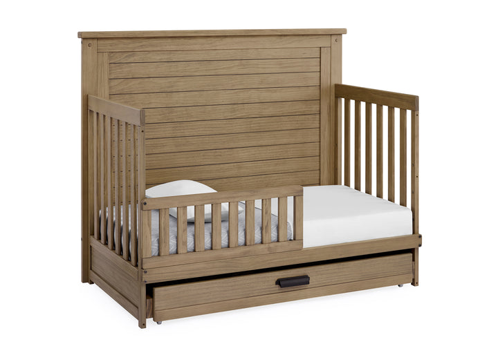 Delta Children- Caden 6-in-1 Convertible Crib with Trundle Drawer