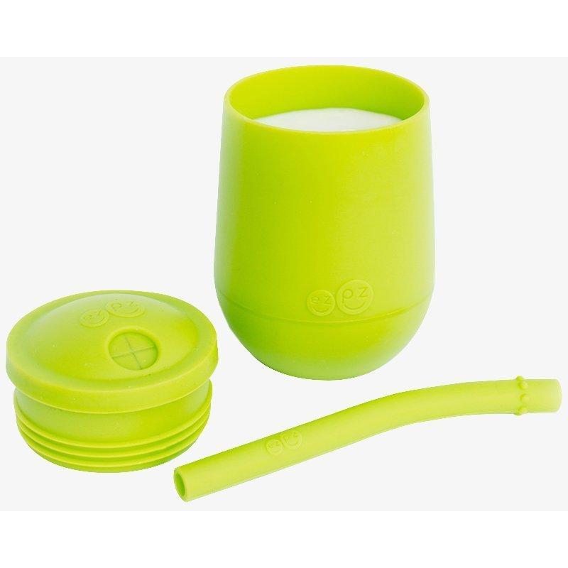  ezpz Tiny Collection Set (Lime) - 100% Silicone Cup