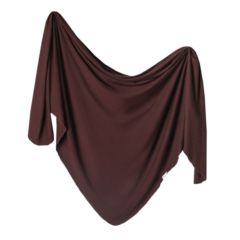 Copper Pearl Knit Swaddle Blanket | Moose