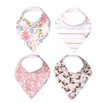 Copper Pearl Baby Bandana Bibs | Olive