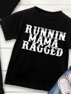 Running Mama Ragged T-Shirt