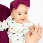 Magnetic Me River Crossing Organic Cotton Magnetic Parent Favorite Footie