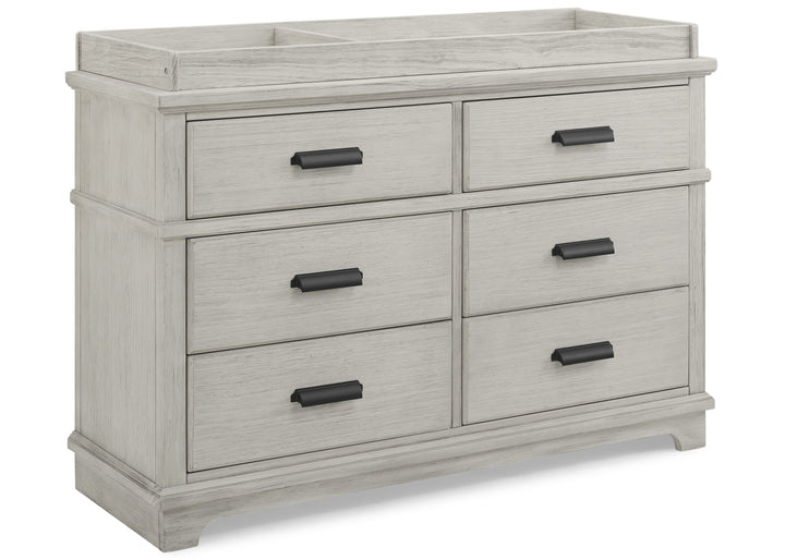 Delta Children- Asher 6 Drawer Dresser with Changing Top Crib & Kids Delta Children- Asher 6 Drawer Dresser with Changing Top Crib & Kids