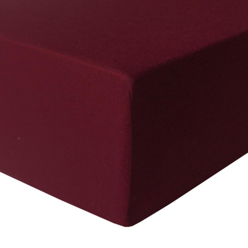 Copper Pearl Premium Knit Fitted Crib Sheet | Ruby