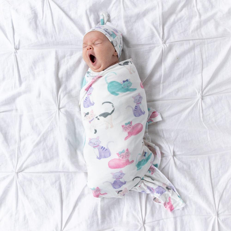 Copper Pearl Knit Swaddle Blanket | Sassy