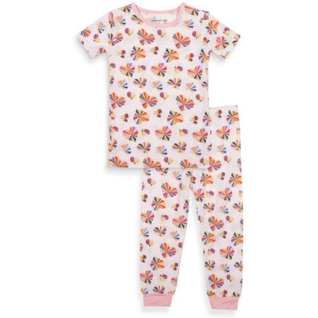 Magnetic Me Groove Is In The Heart Modal Mag Toddler Shortsleeve 2-Piece Pajama