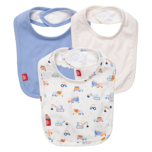 Magnetic Me Can You Dig It 3-Pack Traditional Bibs
