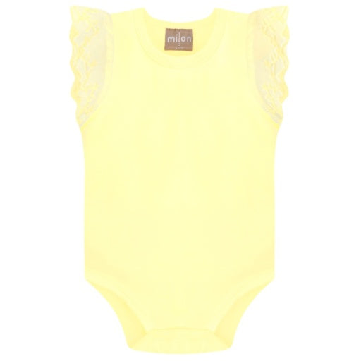 Milon Yellow Cream Bodysuit