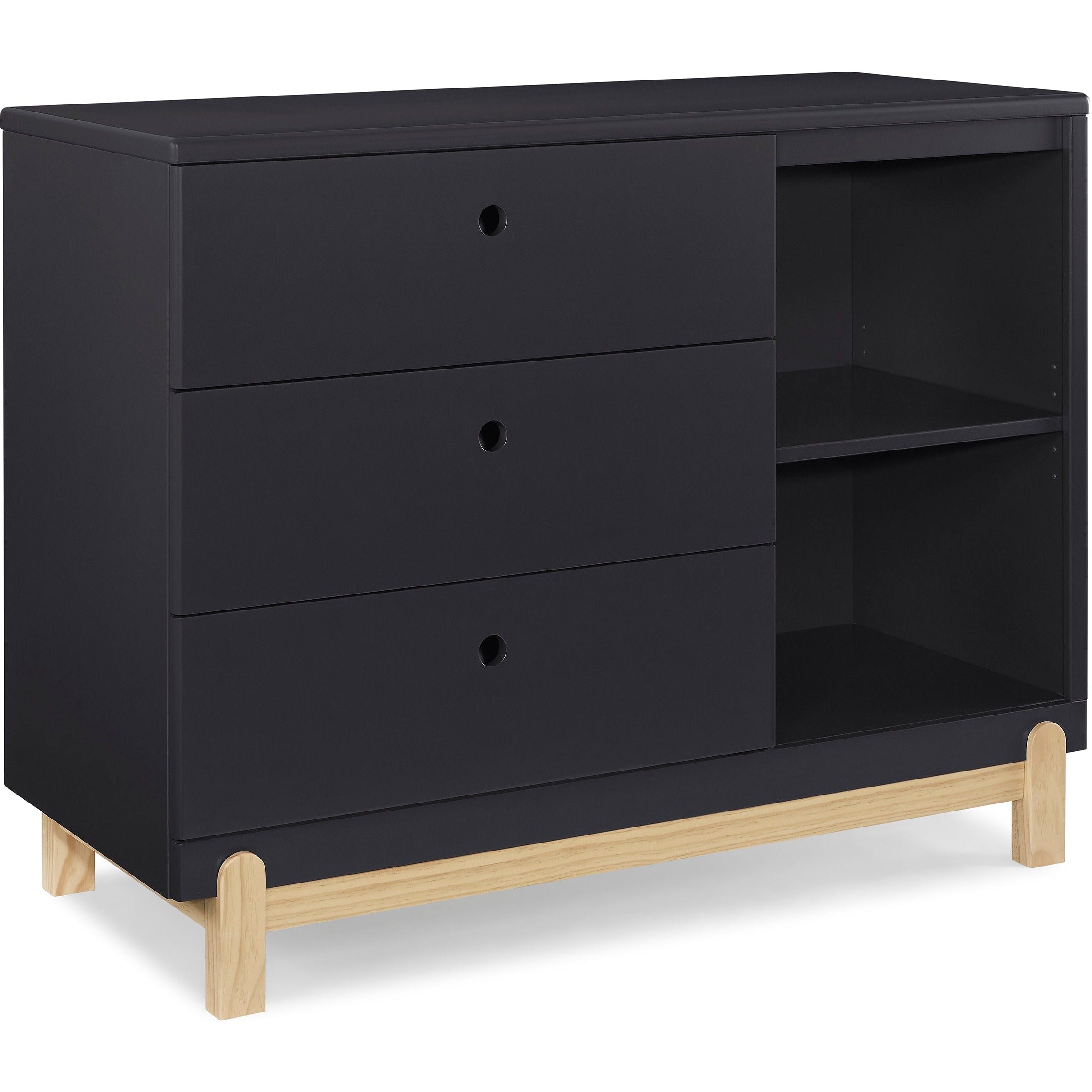 Delta Children Poppy 3-Drawer Dresser with Cubbies RTA Crib & Kids Delta Children Poppy 3-Drawer Dresser with Cubbies RTA Crib & Kids